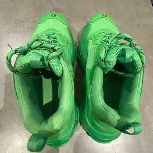 balenciaga lime green shoes